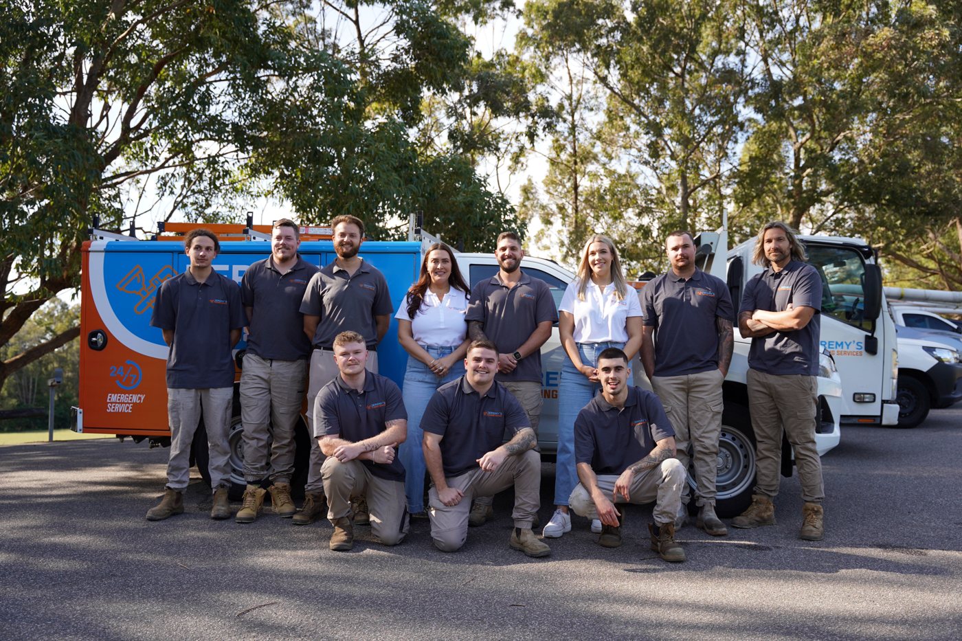 The Jeremy's Plumbing team